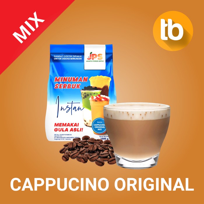 

DISKON - (BISA COD) JPS Bubuk Cappuccino Original Mix (Bubuk minuman dan makanan)