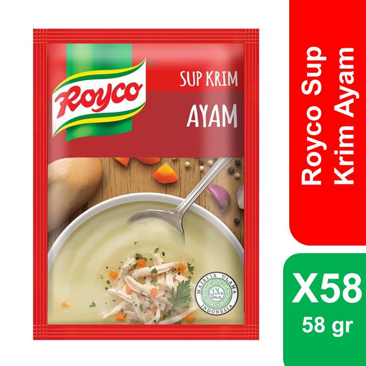 

Royco Cream of Chicken 58g x 58 Pieces (1 Carton)