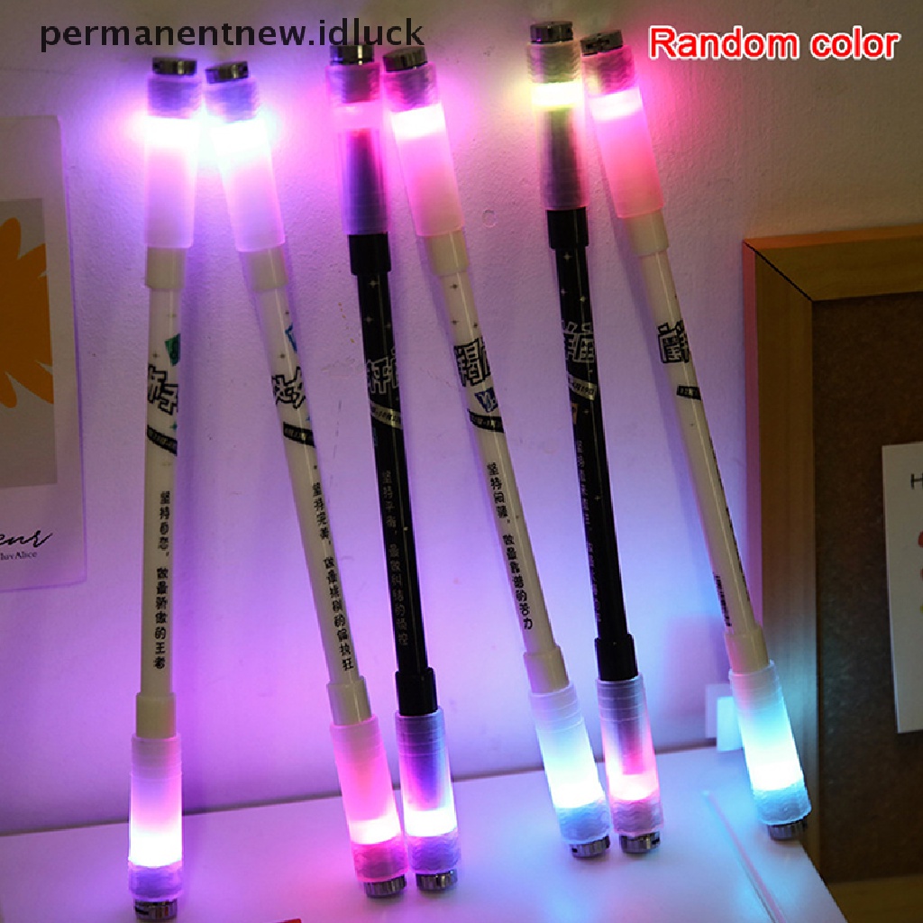 Pulpen Gel Led Putar 12 Rasi Bintang Untuk Alat Tulis Pelajar