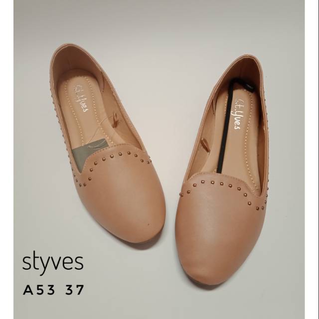 SEPATU FLATSHOES WANITA STYVES A51/53