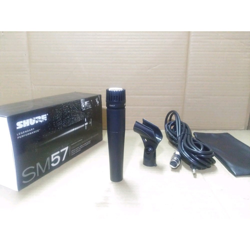 MIC KABEL SHURE SM57 LEGENDARY PEFORMANCE MICROPHONE