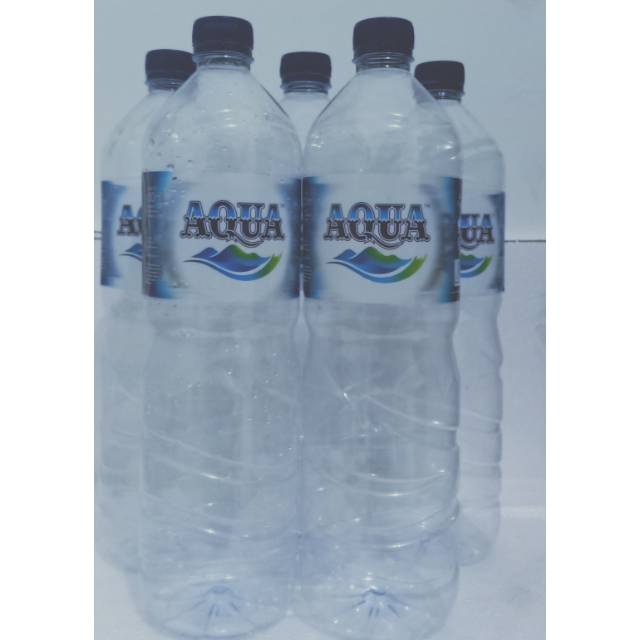 Botol kosong aqua 1500ML