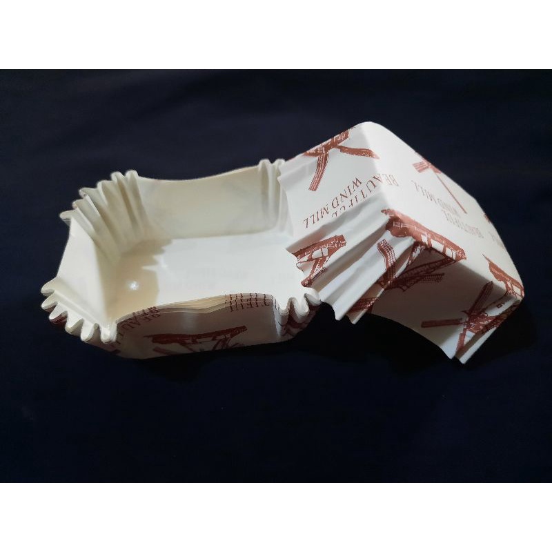cup cake persegi 100 pcs
