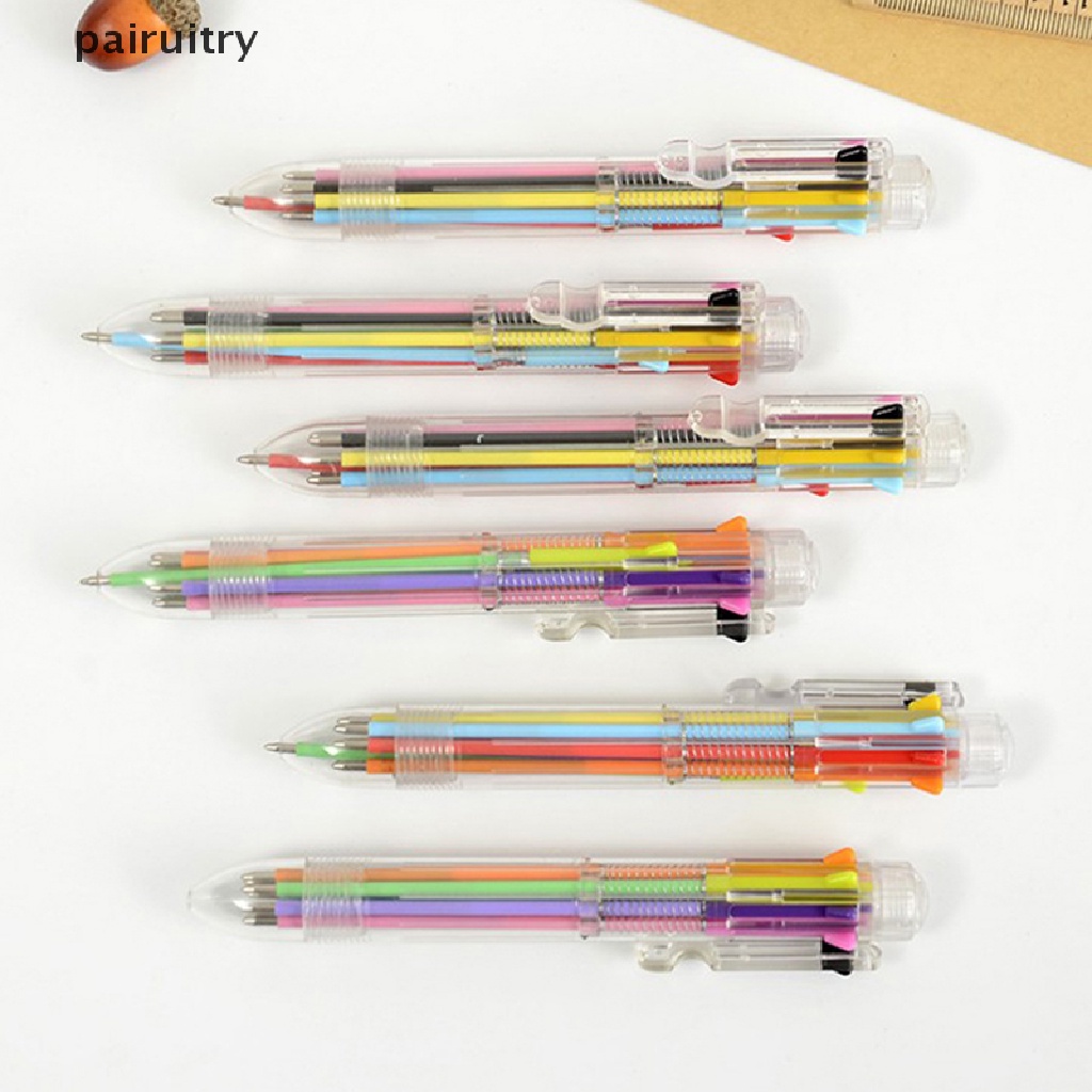 Prt Pulpen 8 In 1 Multi Warna Untuk Stationery Sekolah / Kantor