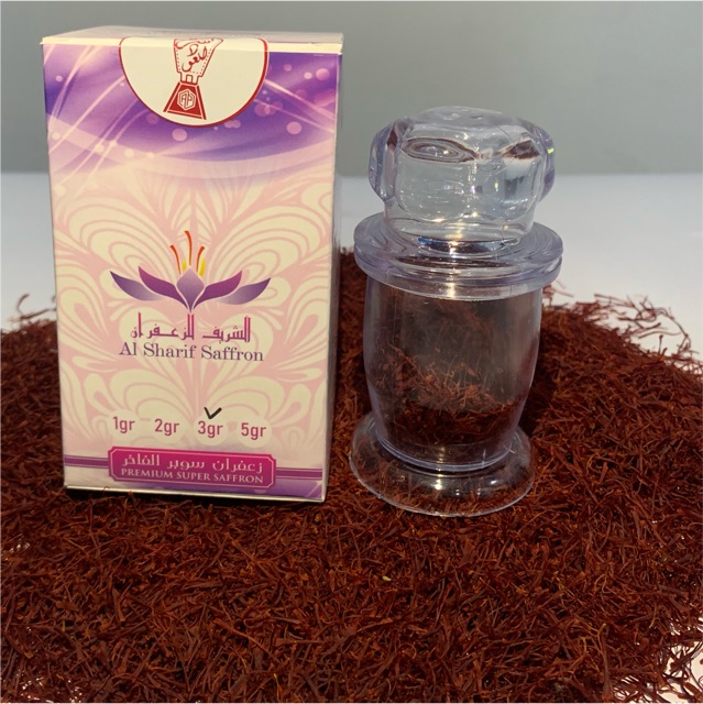 

Saffron Iran Kualitas premium 3gram