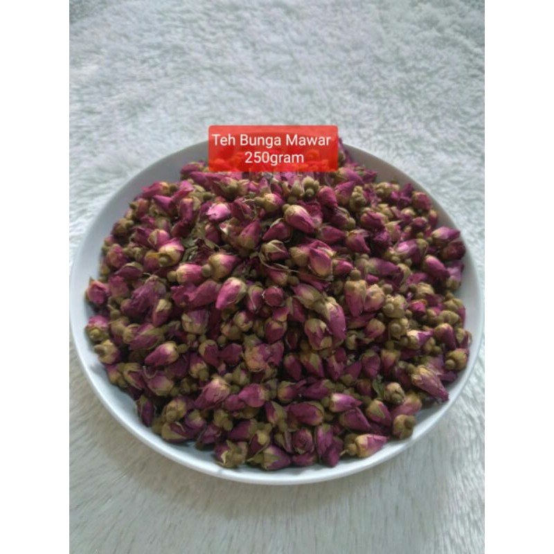 

Teh Bunga Mawar Kering 250gram / Dried Rose Buds Flower Tea