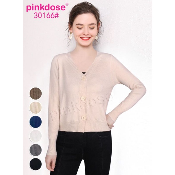 CROP TOP CARDIGAN IMPORT PINKDOSE 30166