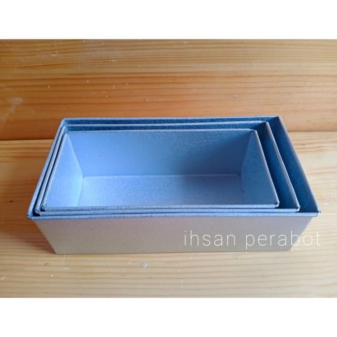 Promo Loyang Roti Tawar 3 Ukuran / Loyang Brownis / Loyang Kue