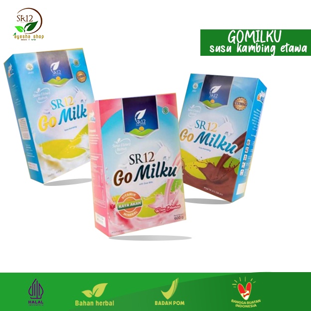 

SUSU KAMBING ETAWA GOMILKU SR12 MENCEGAH SAKIT LAMBUNG HERBAL