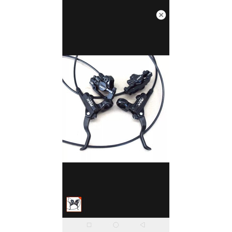 rem sepeda hidrolik RSX