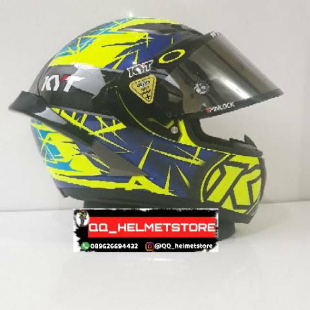 PAKET GANTENG KYT FALCON FR SPIKE YELLOW