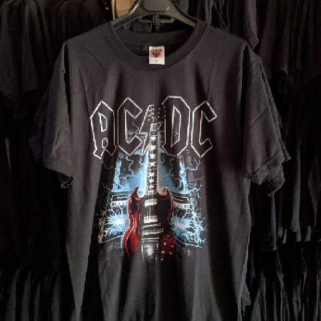  KAOS  BAND ACDC BUILT  UP  Shopee Indonesia