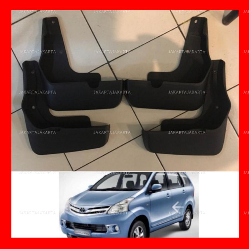 Mud Guard All New Avanza Veloz 2012 2014 Mudguard Karpet Lumpur