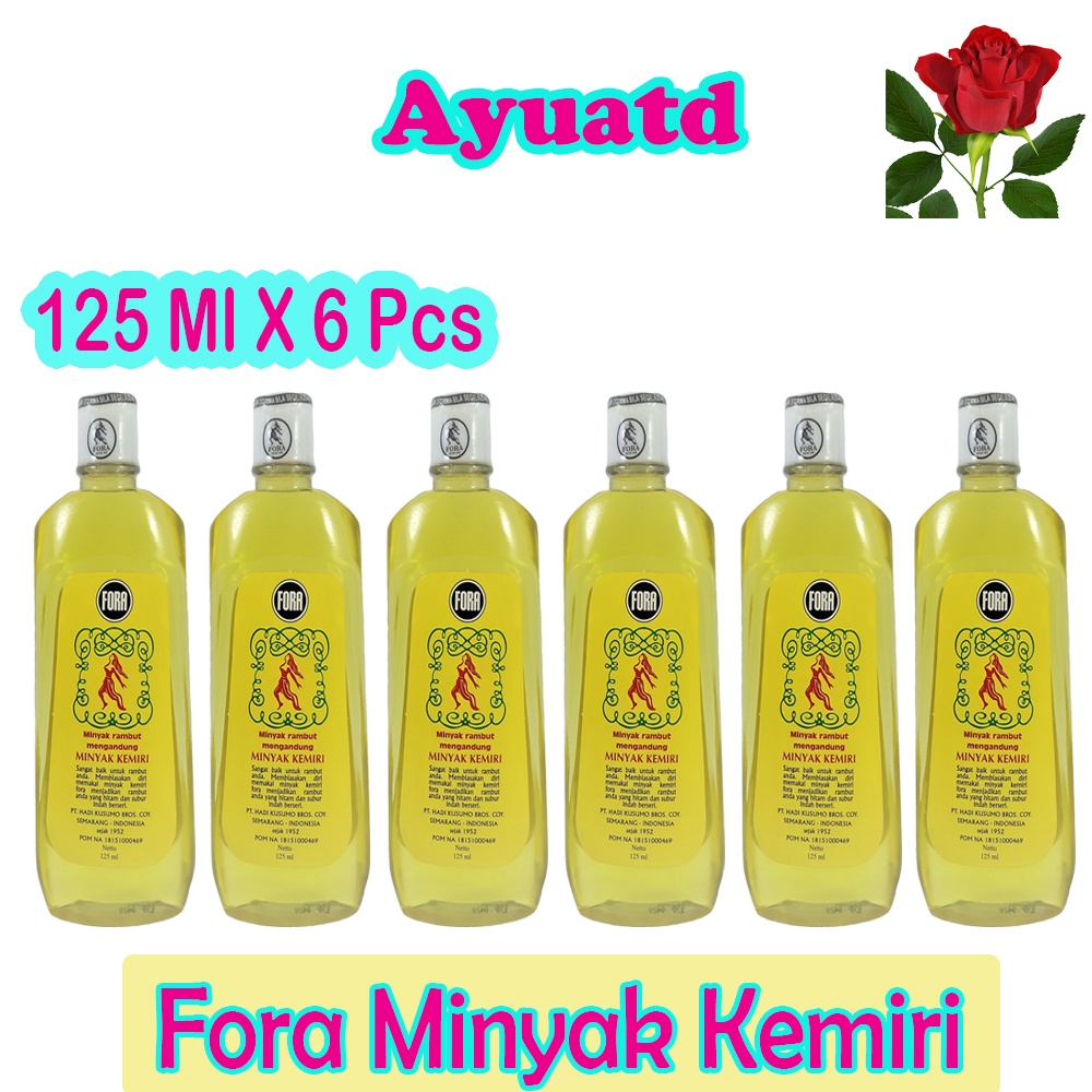 FORA Minyak Kemiri 125ml Paket 6pcs