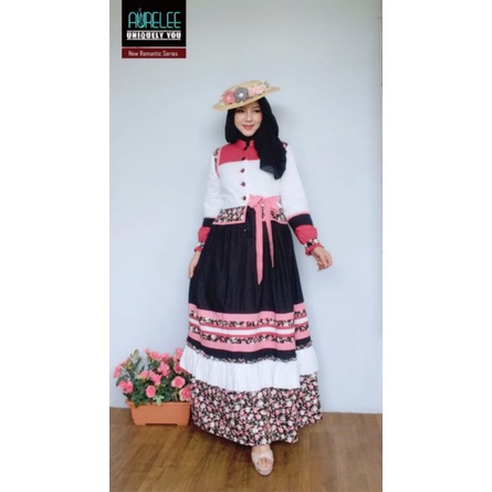 Gamis Aurelee Noir A-4072101