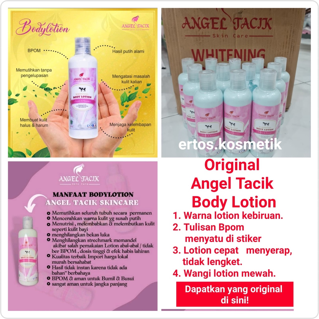 ANGEL TACIK WHITENING BODY LOTION ORIGINAL