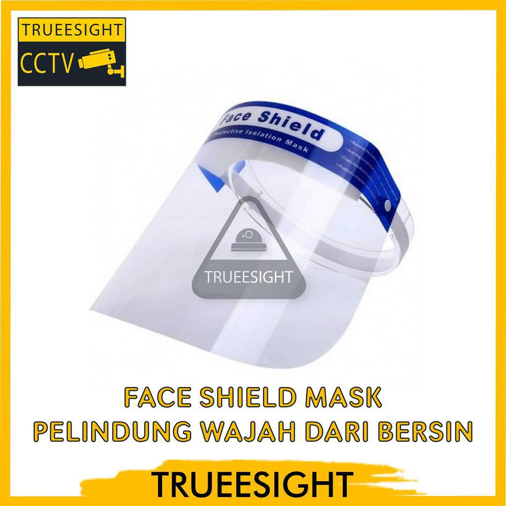 Face Shield Mask Pelindung Wajah dari bersin Tebal elastis