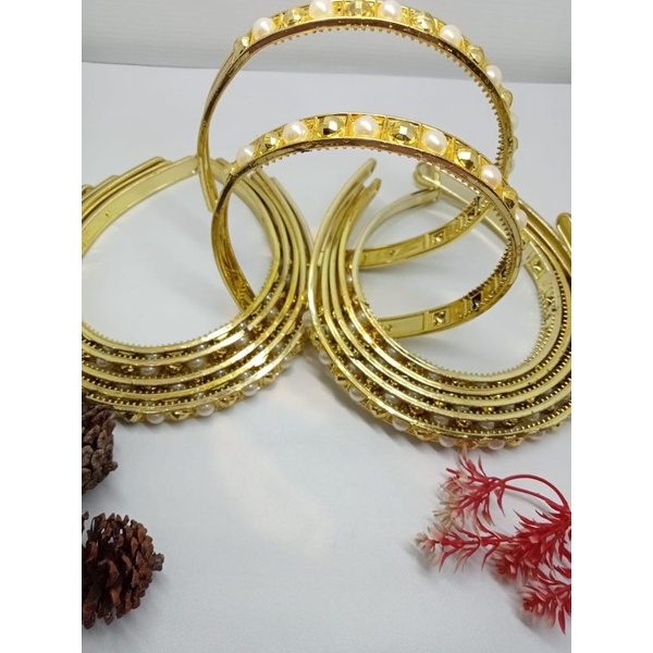 Bando Elegan Mutiara Korean Style harga/pcs