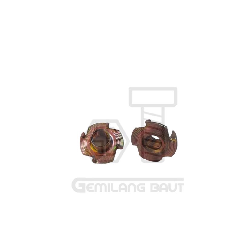 Tee nut/Mur cakar M5 isi 100 pcs