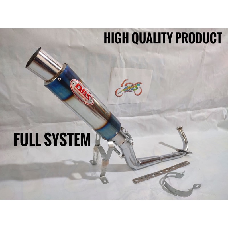 Knalpot racing DBS Mio sporty/smile/mio j/mio m3/z/s/soul karbu/soul gt 115/125/x ride/fino karbu/in