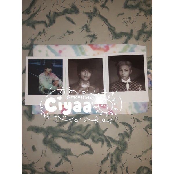 Polaroid Hello Future Haechan Renjun