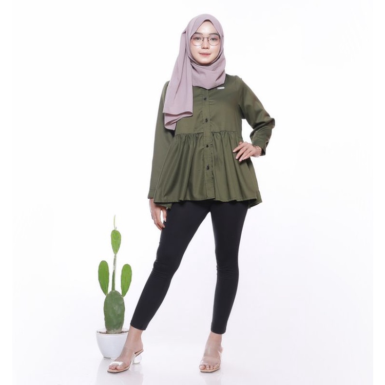 KEMEJA WANITA BASIC OVERSIZE /KEMEJA FORMAL/BY.DANL