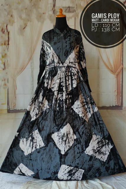 Gamis Batik Manggar, Padi,sekar,cantik,kubis,kipas,daun,kupu,nadine,gendis