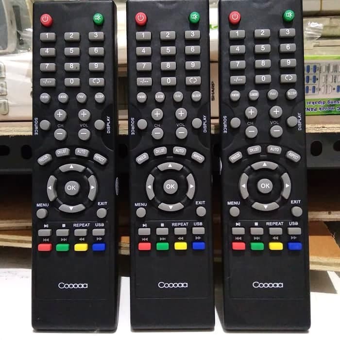 REMOT/REMOTE TV LED COOCAA/COCAA/COCOA 32E20W -HITAM