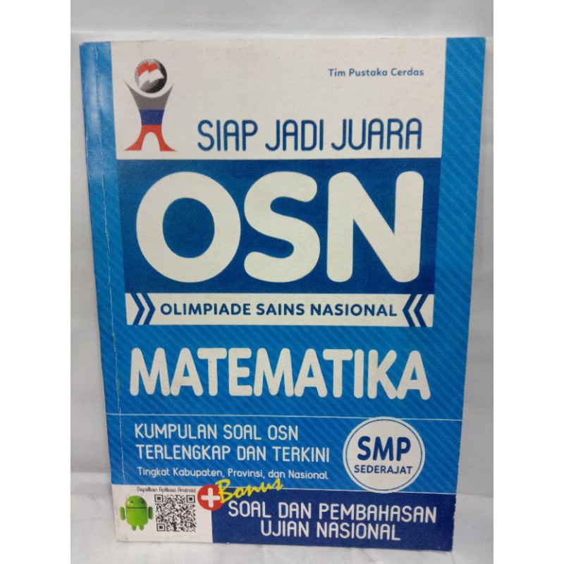 Buku SIAP JADI JUARA OSN OLIMPIADE SAINS NASIONAL MATEMATIKA SMP-0