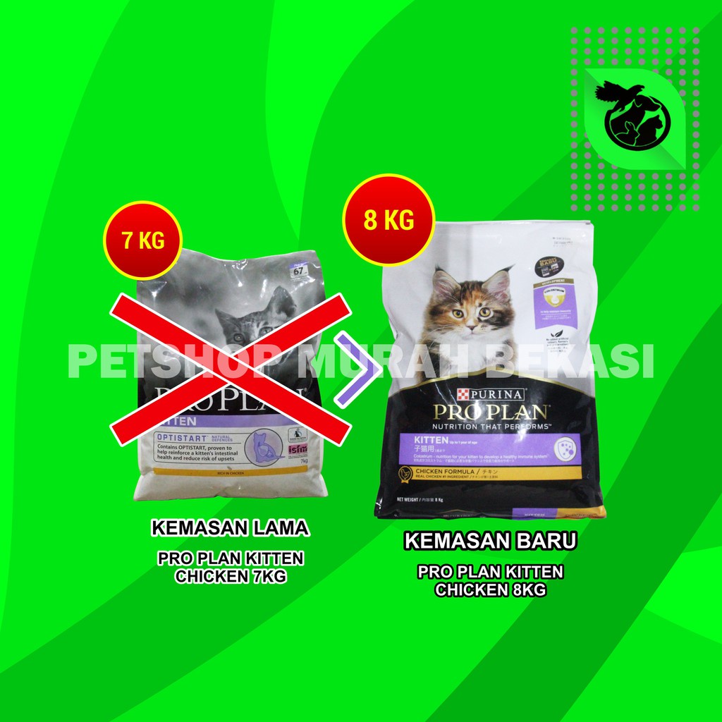 Makanan Kucing Pro Plan Kitten Chiken 7kg Cat Food