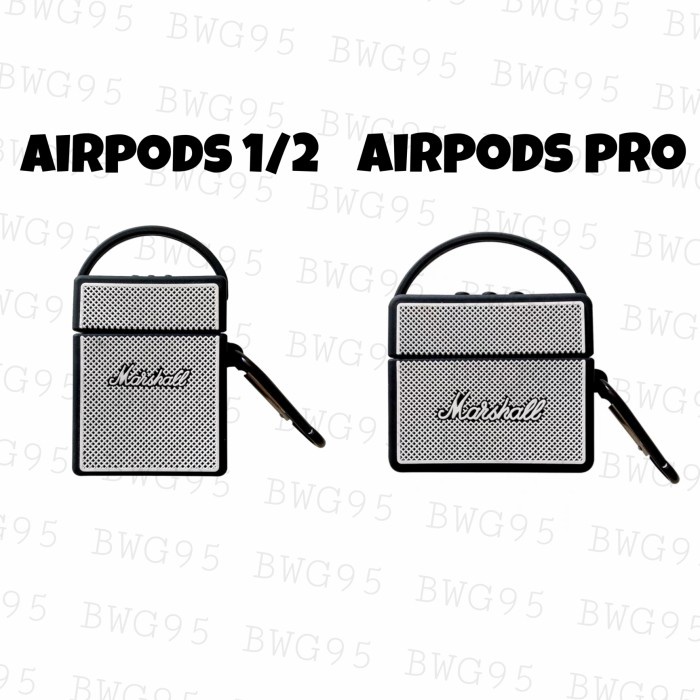 Airpods Case Marshall Speaker / Airpods Pro Case Marshall Speaker.
