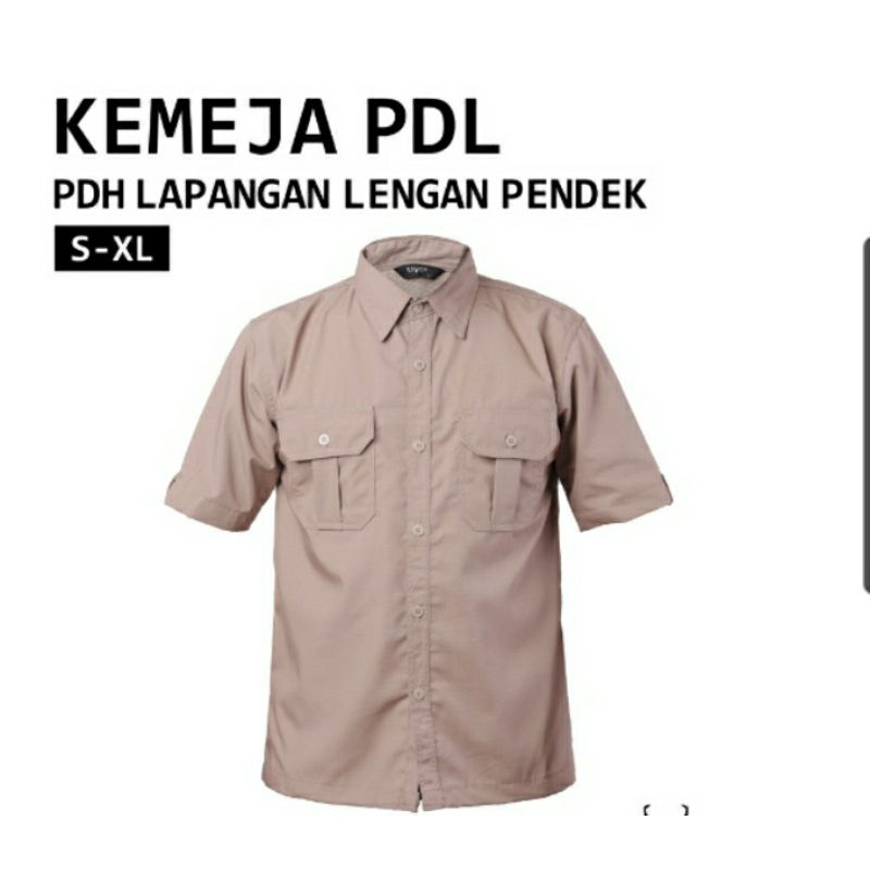 Kemeja Tactical W TAC Lengan Pendek BEST SELLER