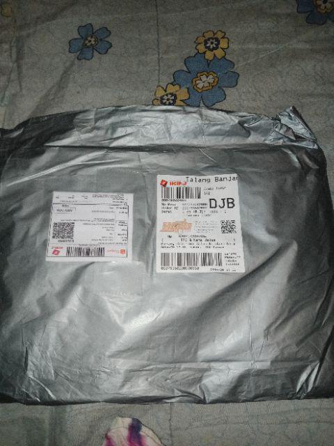 Kemeja Batik Pria Lengan Panjang Bl28 Katun Motif Modern Dixmont Semi Slimfit Premium