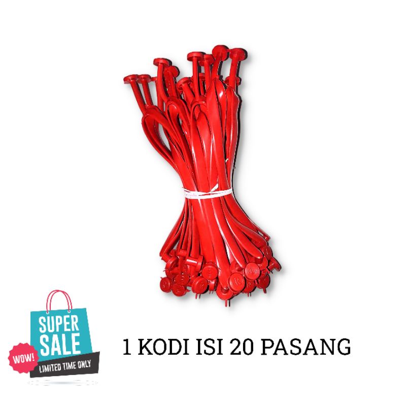 Tali Sandal Jepit 1 Kodi isi 20 pasang SRAMPAT TALI sandal jepit wanita murah