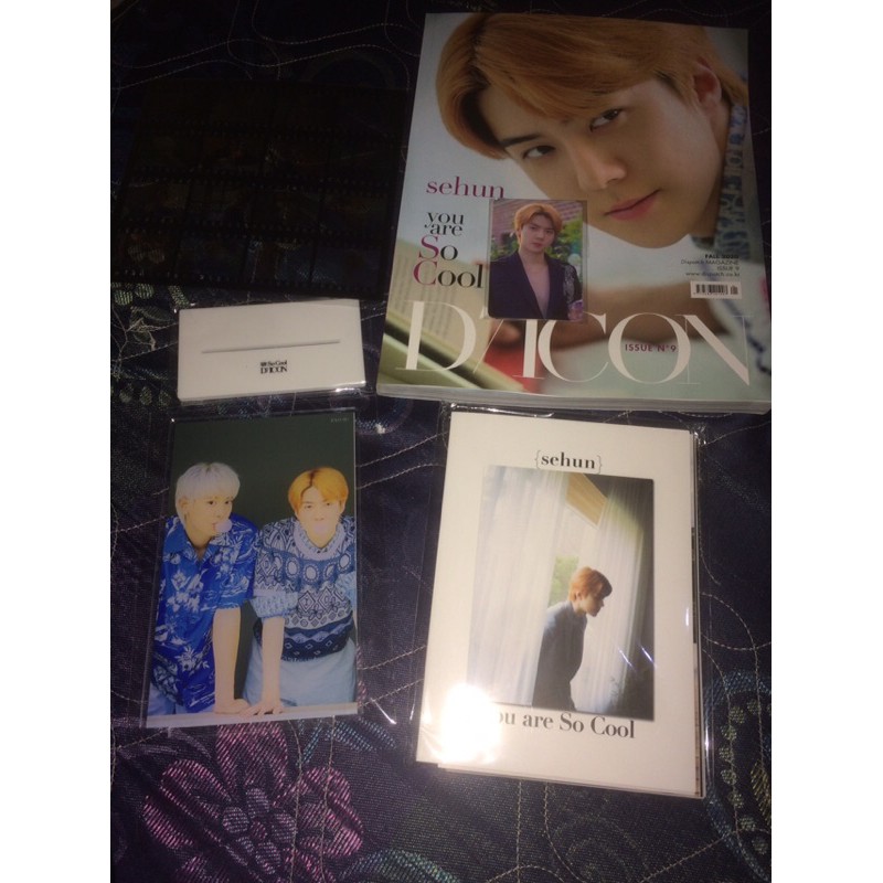 EXO SC DICON DISPATCH MAGAZINE GIFT FULLSET