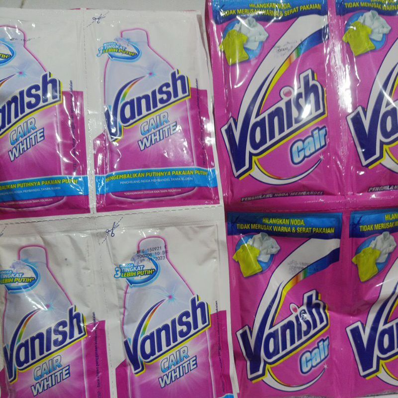 Vanish cair 60mlx12 pcs /vanish bubuk 30g x 6 pcs