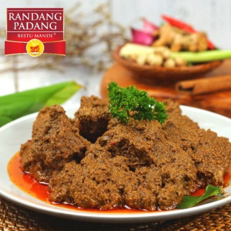 

Restu Mande Rendang Sapi Basah Original dan Spicy 125 gr 300 gr - Rendang Sapi Instan