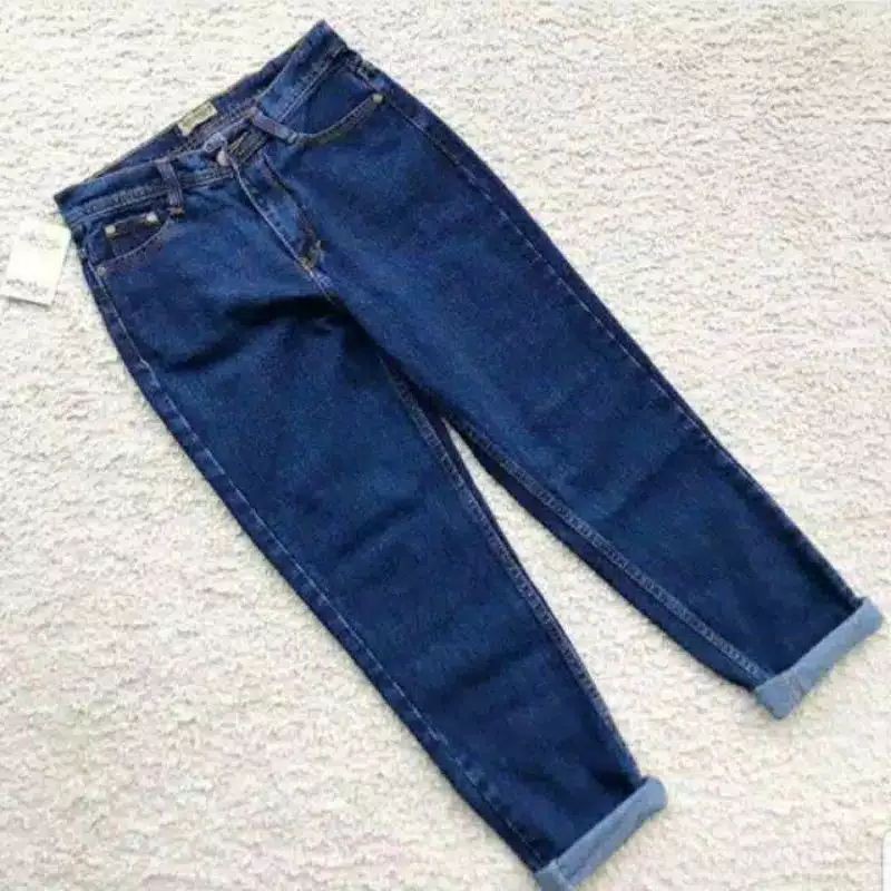 boyfriend jeans celana jeans dark navy pull and bear termurah celana jeans wanita
