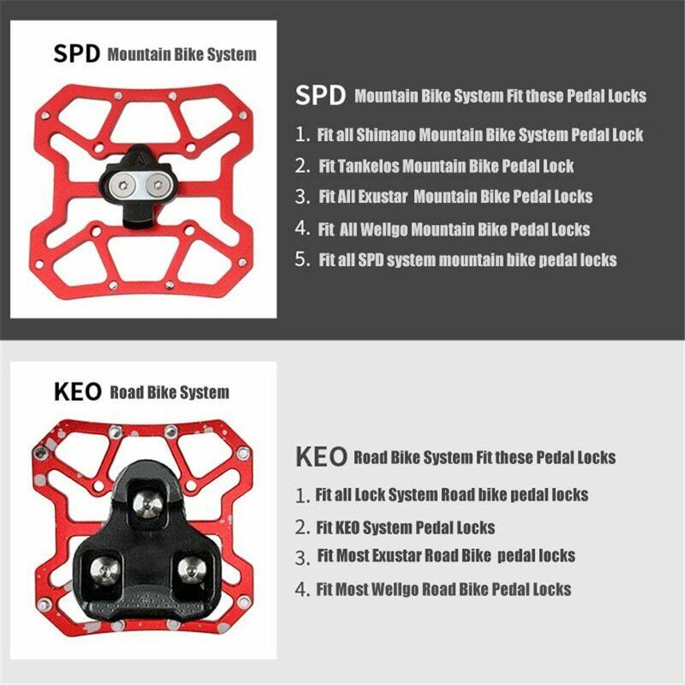 R-FLOWER Pedal Sepeda Universal Bersepeda Outdoor Sport Sepeda Jalan Bagian