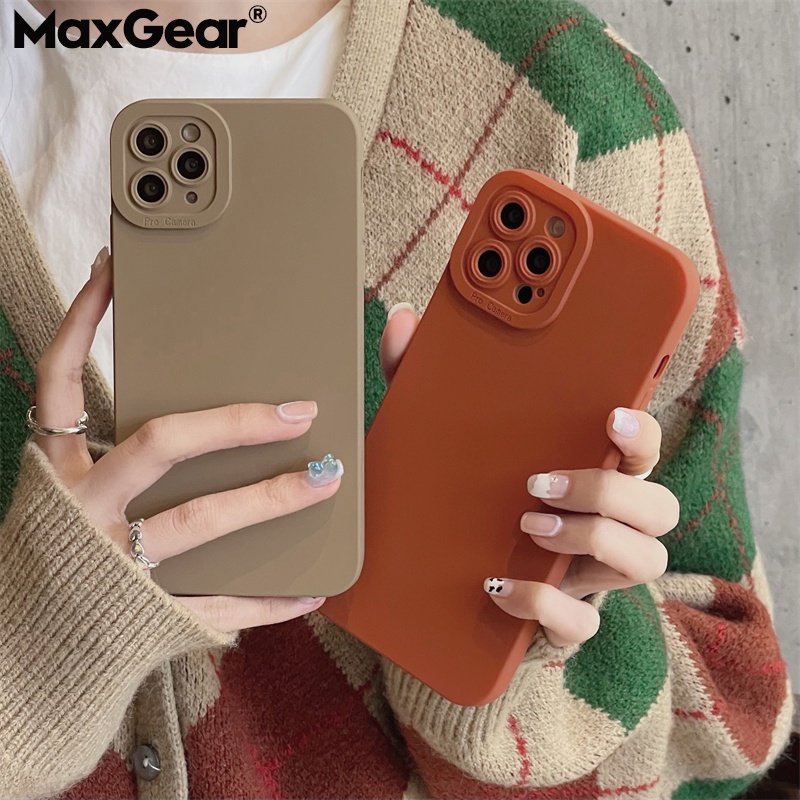 Soft Case Pelindung Lensa Kamera Bahan Silikon Untuk Iphone 14 13 12 11 Pro Max 7 8 Plus SE 2 X XR XS Max