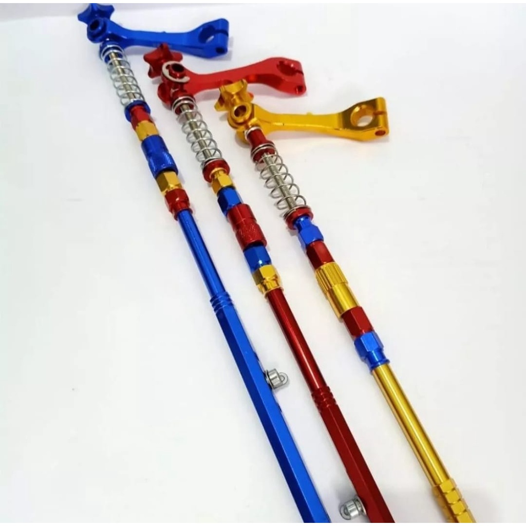 Tiang rem + paha rem belakang tromol variasi bahan CNC khusus rem belakang tromol supra x-karisma-ju