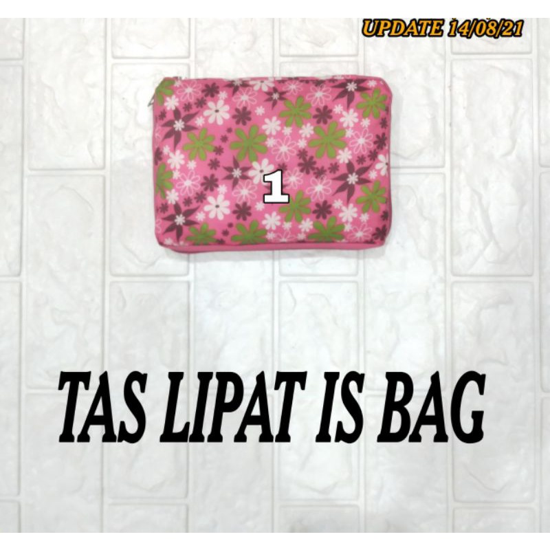 Tas Belanja Lipat Travel Bag SI anti air tas koper parasut praktis simpel mudik bandung