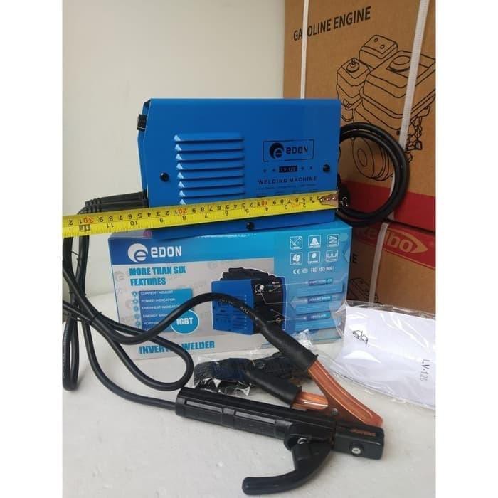 Unik Mesin Las Trafo Las Listrik Inverter Edon Biru LV-120 - INVERTER EDON Promo