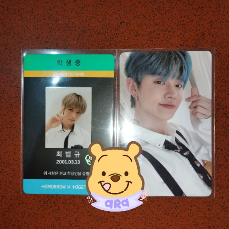 Photocard Season Greeting 2020 Sg20 Yeonjun tdcm the dream chapter magic id card arcadia beomgyu txt