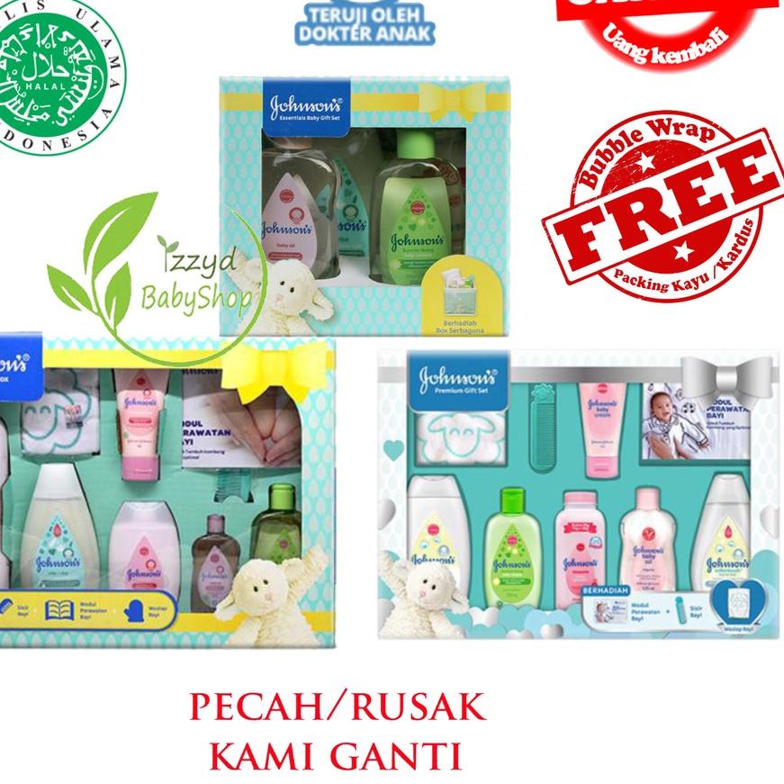 ✰ Johnson starter kit baby gift set johnsons jhonson baby gift box essensial premium Gift ❅