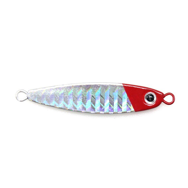 Shengyao 1Pcs New Luminous Laser Metal Jig Spoon Umpan Pancing Swimbait 7g/10g/15g/20g Fishing Lure Ikan Bass Sinking Bait Jigging