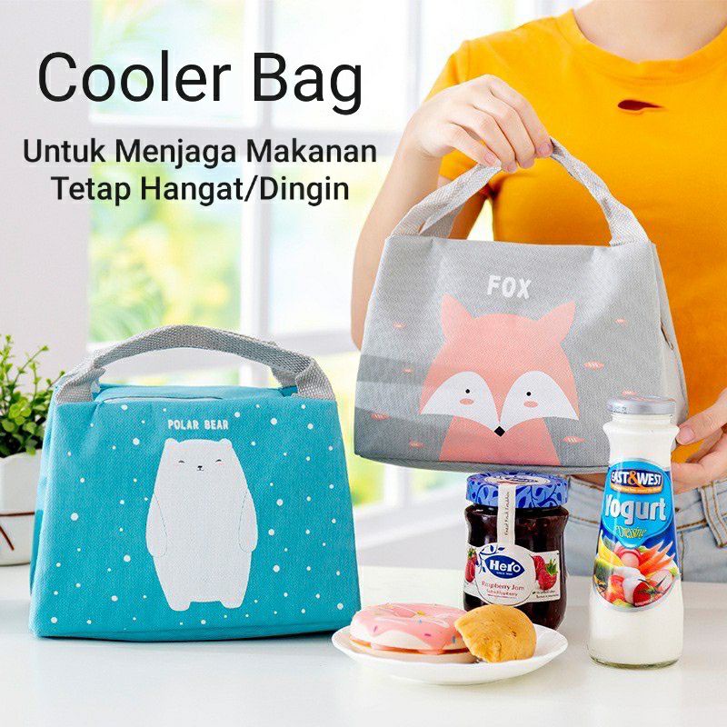 Cooler Bag - Tas insulated Thermos - Tas Penyimpan makanan - Goodie bag - Ice Cooler - Tas pendingin makanan