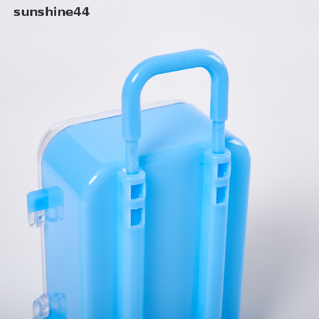 Sunshine Kotak Penyimpanan Kosmetik / Makeup / Perhiasan Mini Bentuk Trolley