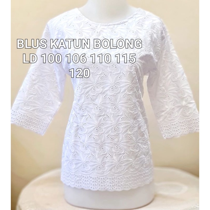 Blouse katun bolong