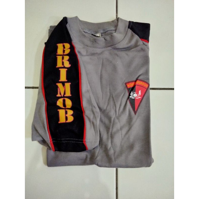 kaos Taiping Brimob / kaos kombinasi Brimob / kaos dalam brimob